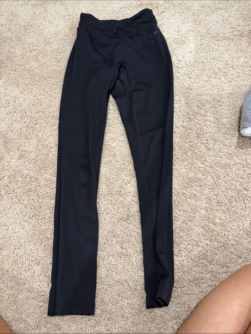 Black High-Waist Performance Leggings